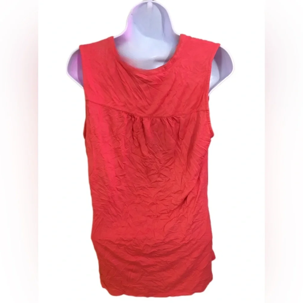Banana Republic Coral Sleeveless Blouse - Picture 5 of 5